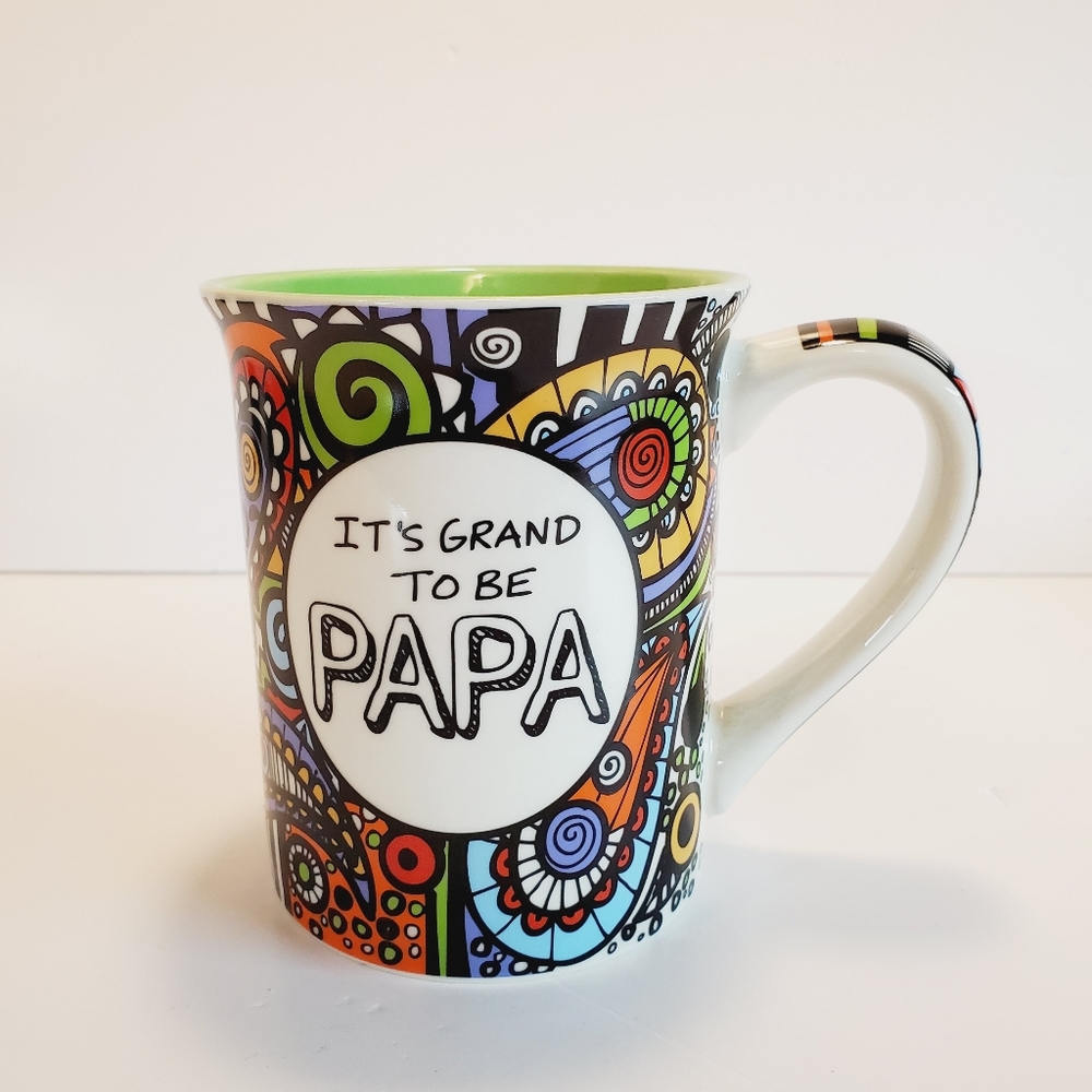 It's Grand To Be Papa Ceramic Mug